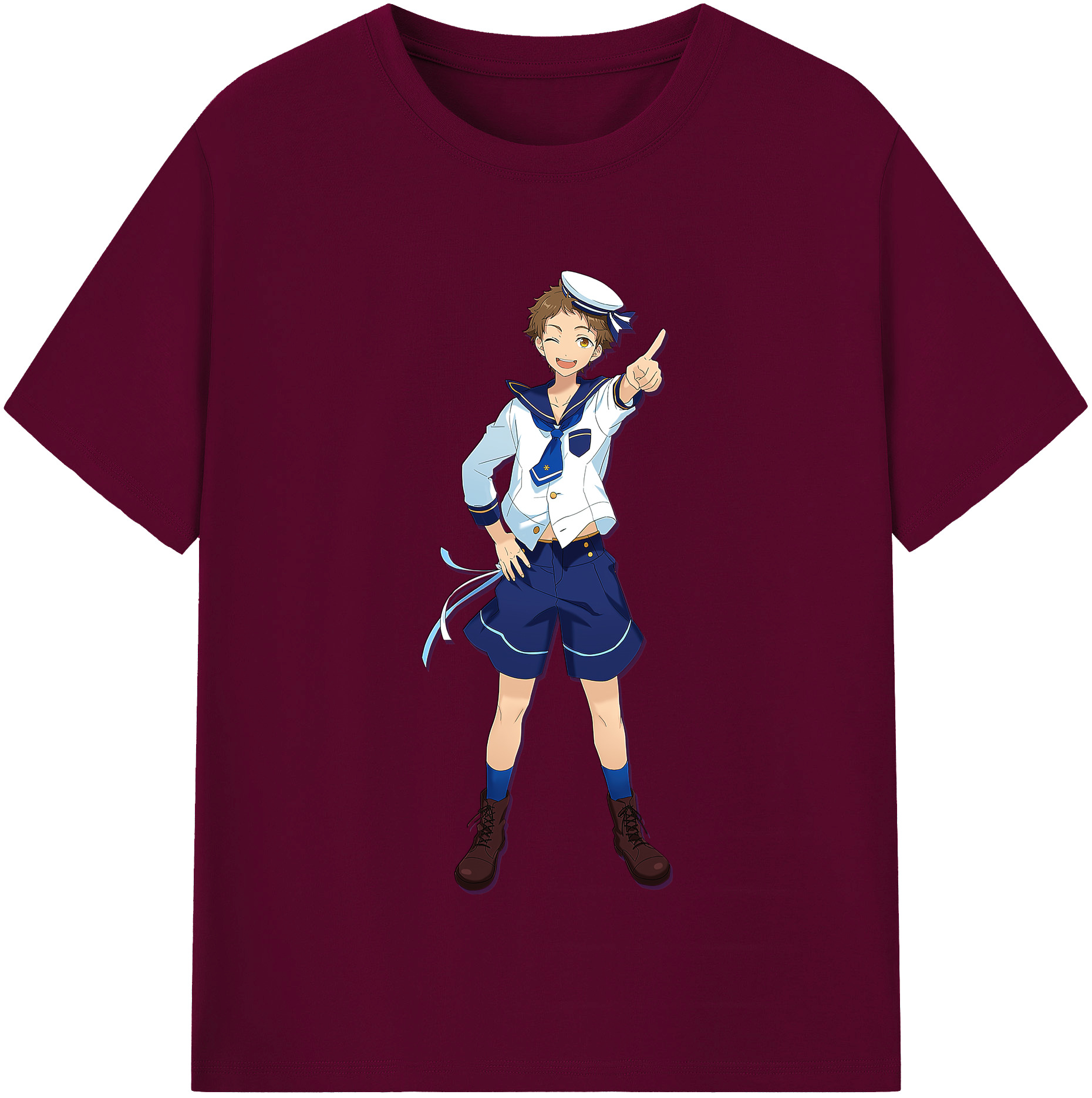 （画像用） あんさんぶるスターズ! Ensemble Stars レディースカジュアルプリントTシャツ（綿100％）